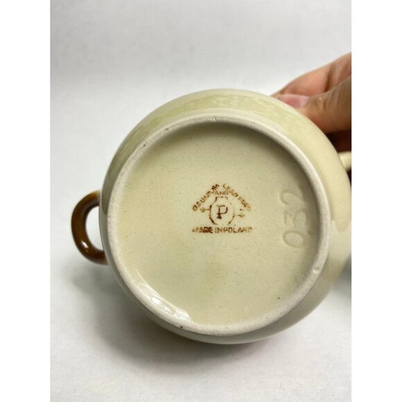 Made in Poland vintage porcelain sugar bowl or tureen wild rose - Picture 7 of 8